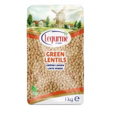 GREEN LENTILS  (YESIL MERCIMEK) 1KG LEGURME (TURKISH BRAND)